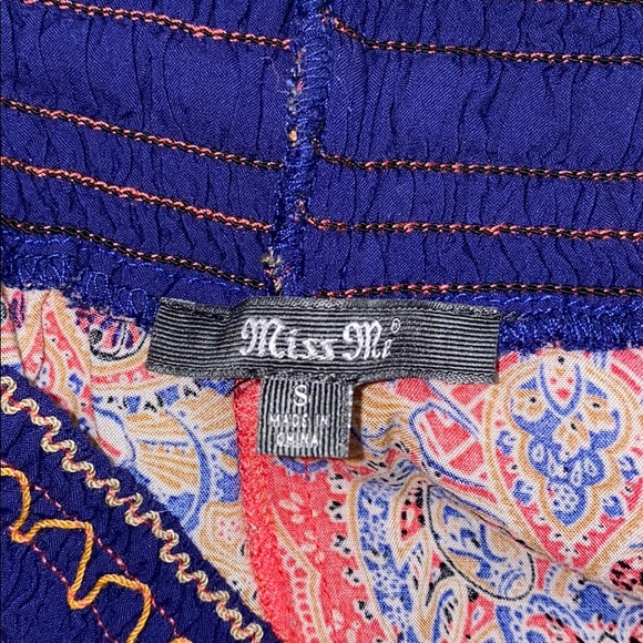 Pattern Flowy Pants - Picture 3 of 3